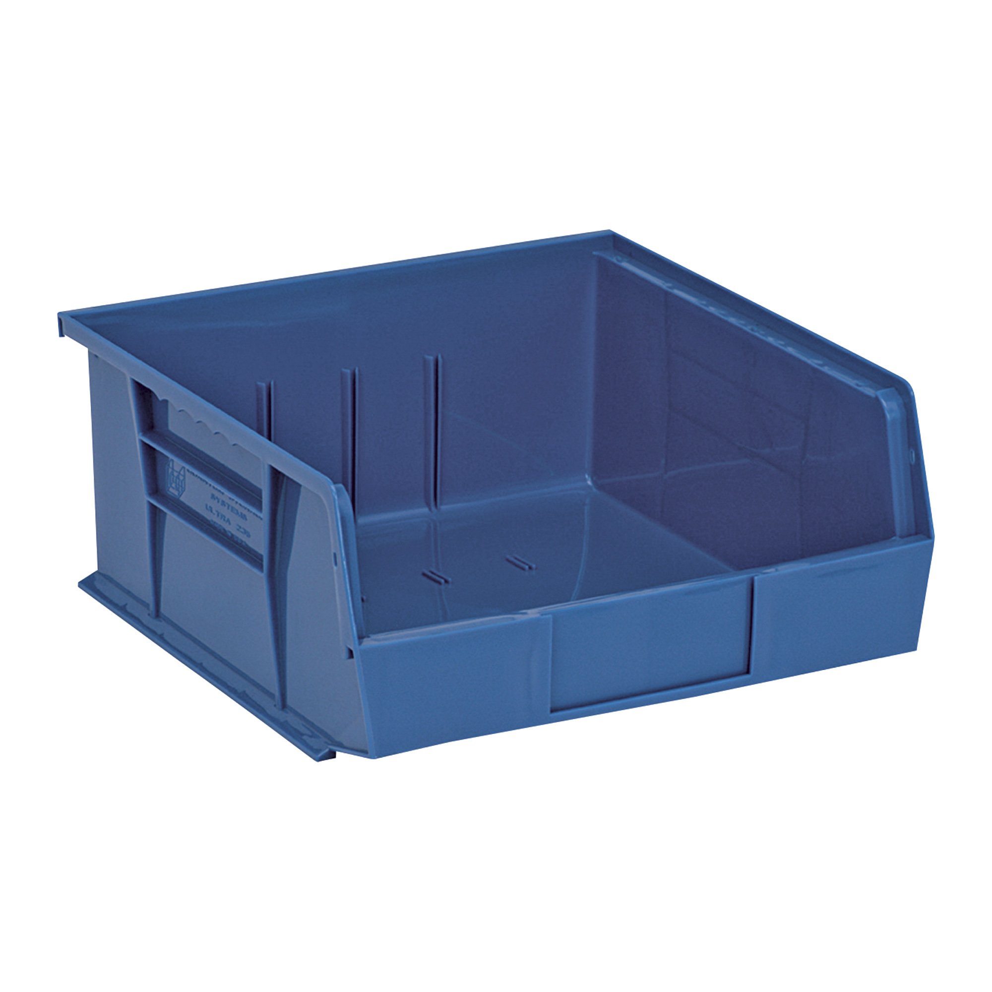 Quantum Storage Heavy Duty Stacking Bins — 11in. x 11in. x 5in. Size, Carton of 6